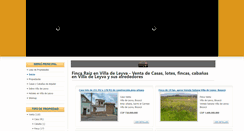 Desktop Screenshot of fincaraizvilladeleyva.com
